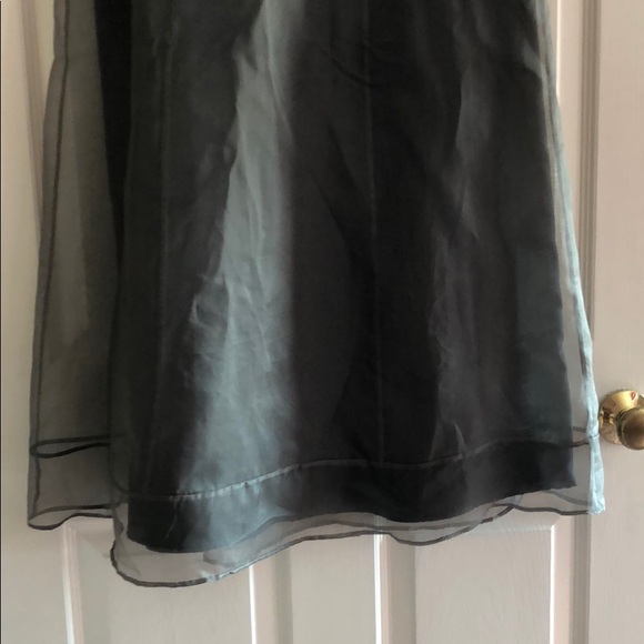 Unique and elegant Anthro full-length silk skirt. - Picture 5 of 6